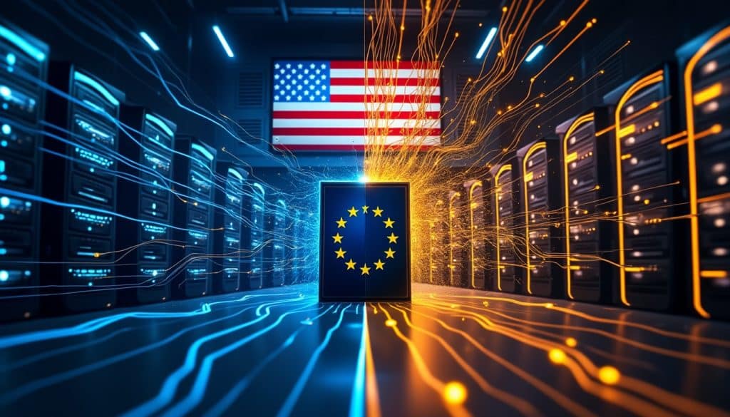 Cloud américain et données européennes : le débat juridique